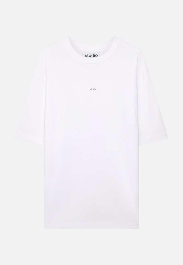 T-shirt Uni in White |  Seidensticker Onlineshop