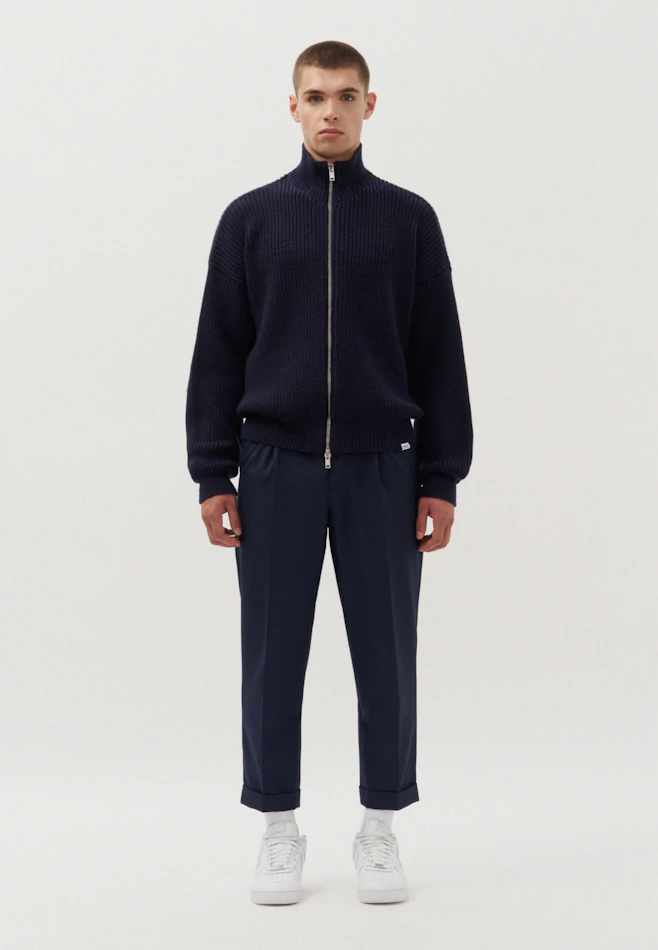 Oversized Sweater Uni in Dunkelblau | Seidensticker Onlineshop