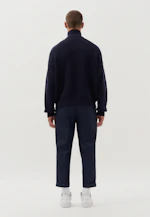 Oversized Sweater Uni in Dunkelblau |  Seidensticker Onlineshop