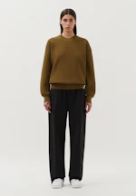 Oversized Pullover Uni in Vert |  Seidensticker Onlineshop