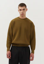 Oversized Pullover Uni in Vert |  Seidensticker Onlineshop