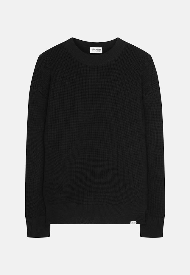 Pullover Oversized in Schwarz |  Seidensticker Onlineshop