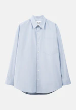 Oversized Casual shirt Uni in Light Blue |  Seidensticker Onlineshop