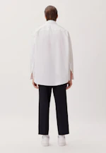 Oversized Casual Hemd Uni in Weiß |  Seidensticker Onlineshop