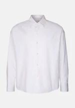 Oversized Chemise Ouatée Uni in Blanc |  Seidensticker Onlineshop
