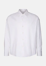 Oversized Padded Shirt Uni in White |  Seidensticker Onlineshop