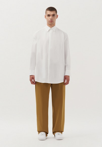 Oversized Shirt Uni in White |  Seidensticker Onlineshop