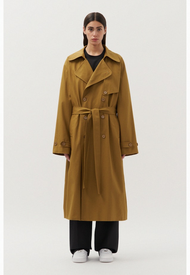 Trench Coat Oversized in Grün |  Seidensticker Onlineshop