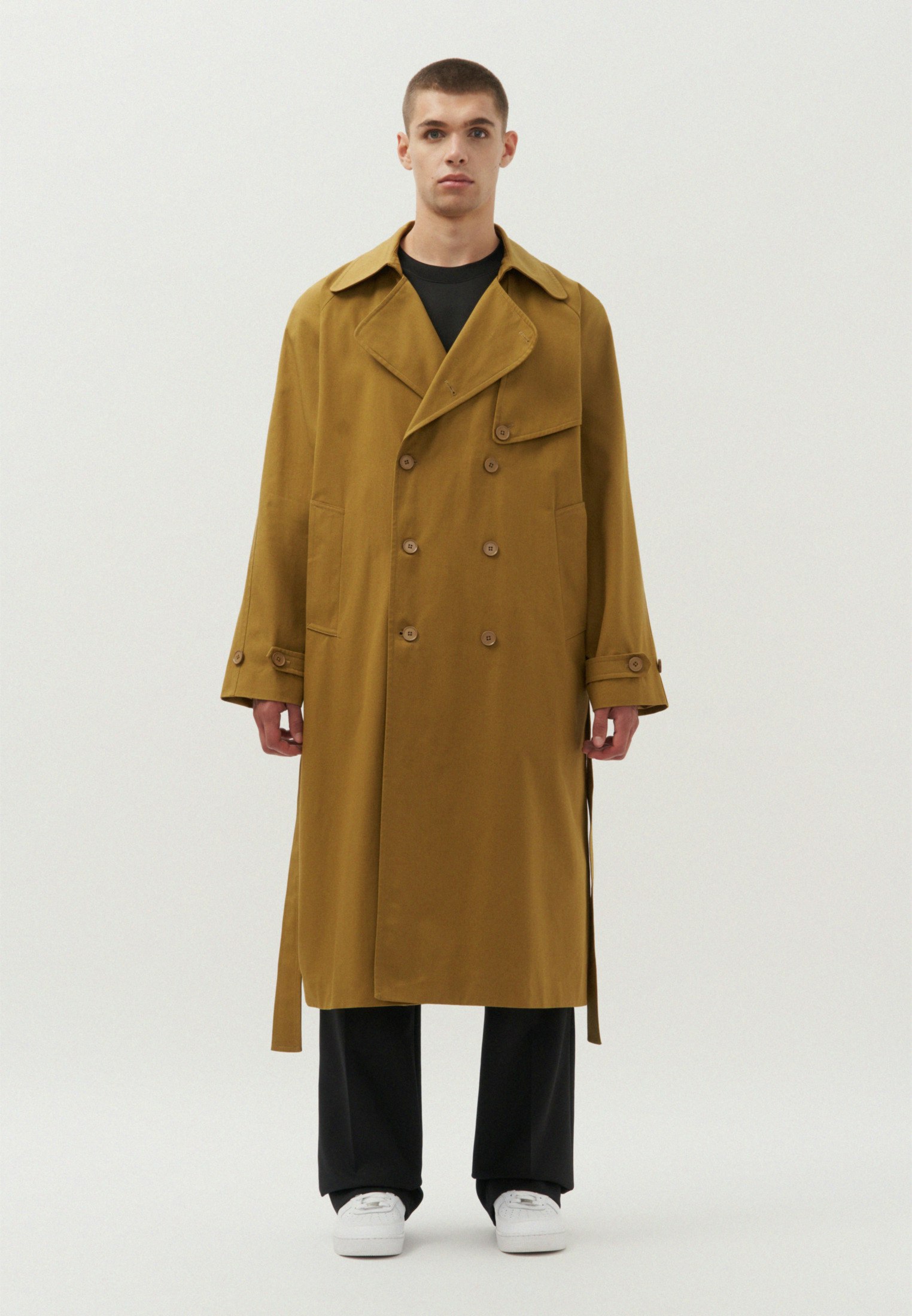 Oversized Trench coat green | Studio Seidensticker