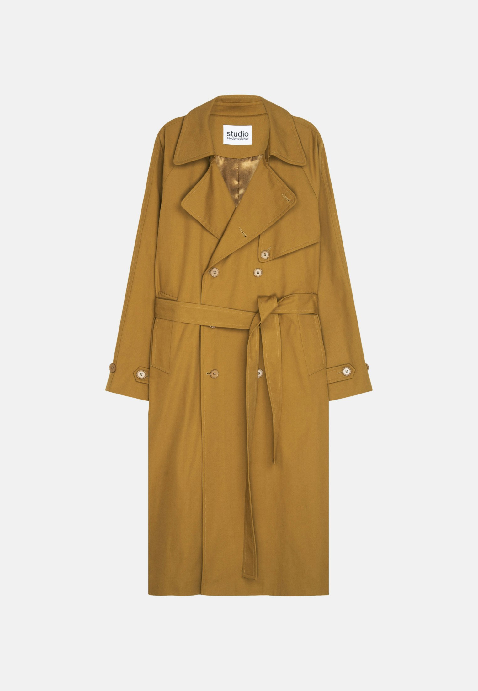 Oversized Trench coat green | Studio Seidensticker