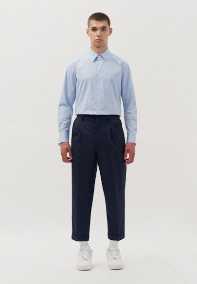 Regular Relaxed chino pants Uni in Dark Blue |  Seidensticker Onlineshop