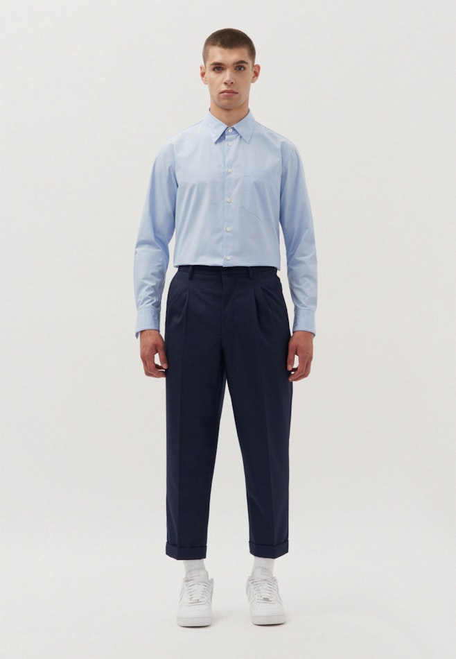 Relaxed chino pants Regular in Dark Blue | Seidensticker online shop