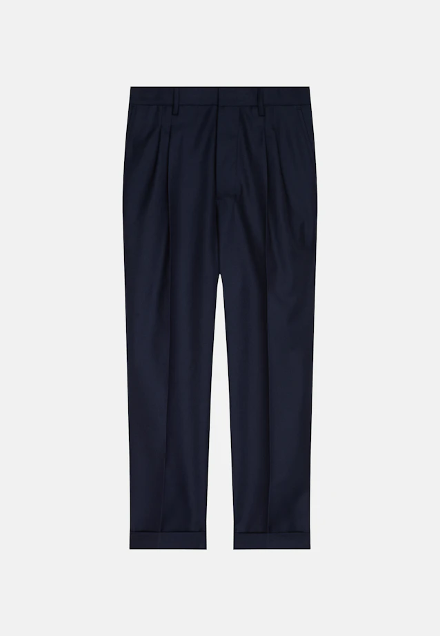 Regular Relaxed Chino Hose Uni in Dunkelblau |  Seidensticker Onlineshop