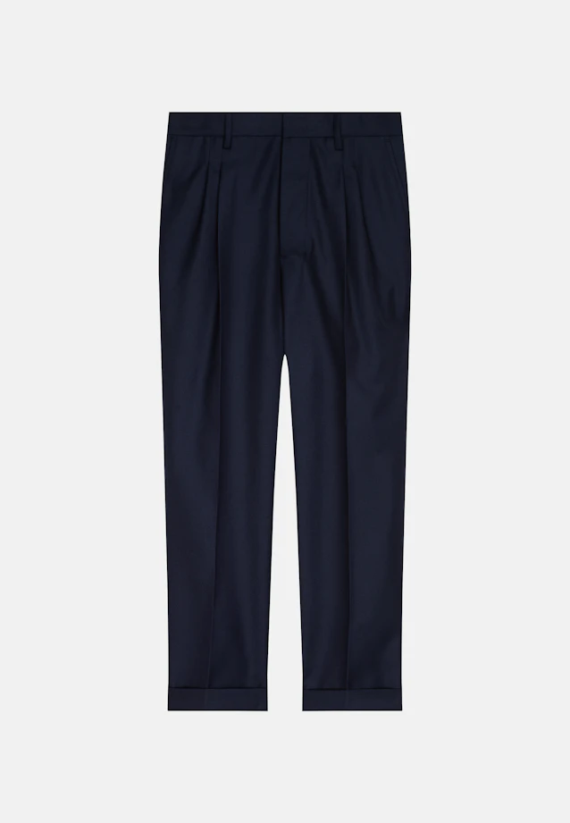 Regular Relaxed Chino Hose Uni in Dunkelblau |  Seidensticker Onlineshop