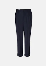 Regular Relaxed Chino Hose Uni in Dunkelblau |  Seidensticker Onlineshop