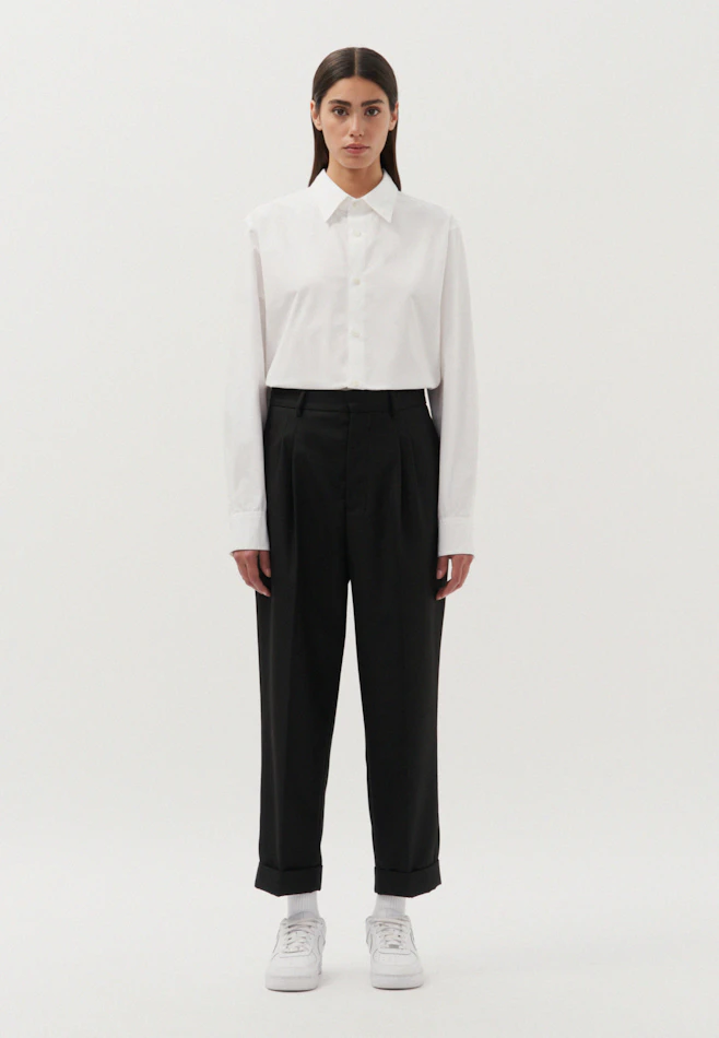 Regular Relaxed Chino Hose Uni in Schwarz | Seidensticker Onlineshop