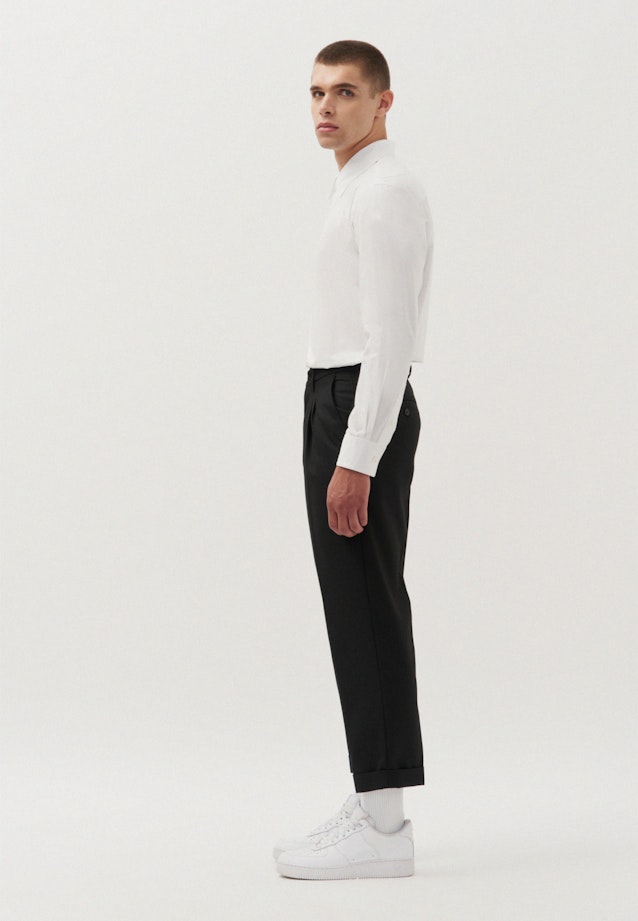 Pantalon chino décontracté Regular in Noir |  Seidensticker Onlineshop