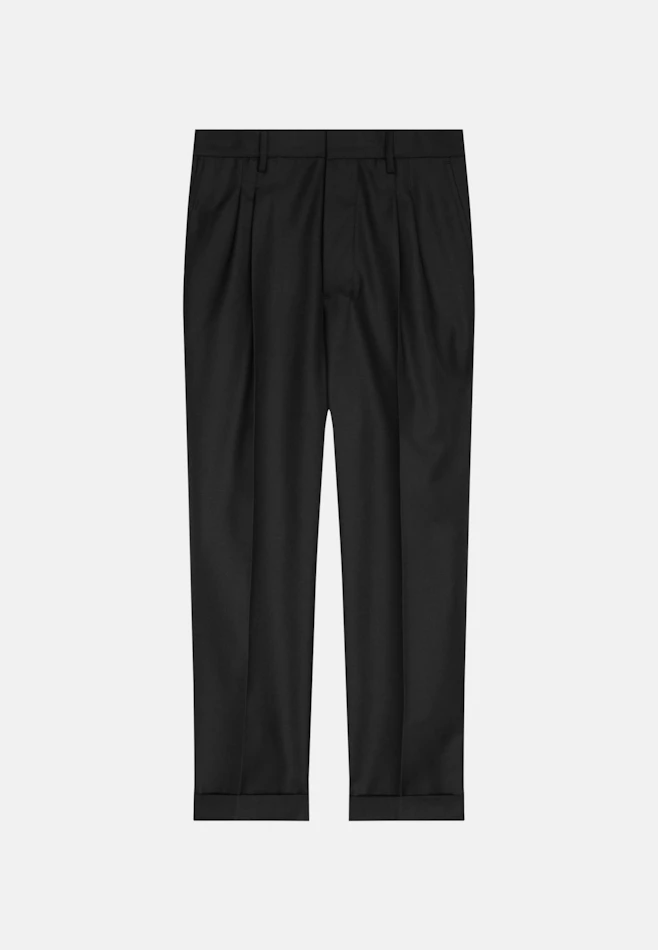 Regular Relaxed Chino Hose Uni in Schwarz | Seidensticker Onlineshop