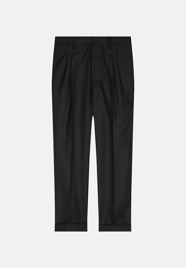 Regular Relaxed Chino Hose Uni in Schwarz |  Seidensticker Onlineshop