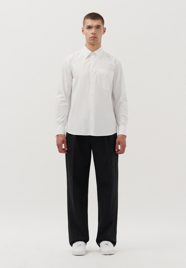 Shirt Regular in White |  Seidensticker Onlineshop