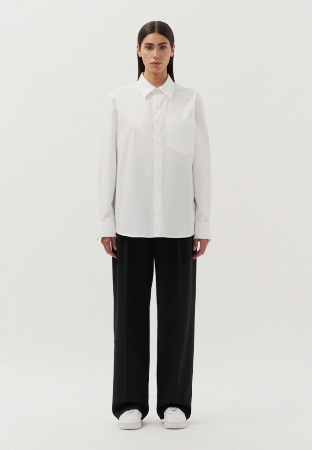 Regular Shirt Uni in White |  Seidensticker Onlineshop