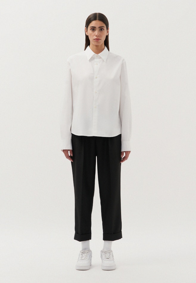 Regular Hemd Uni in Weiß | Seidensticker Onlineshop