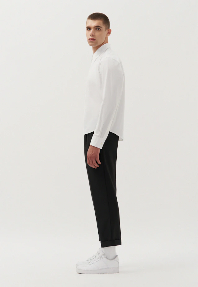 Regular Shirt Uni in White |  Seidensticker Onlineshop