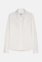 Regular Chemise Uni in Blanc |  Seidensticker Onlineshop