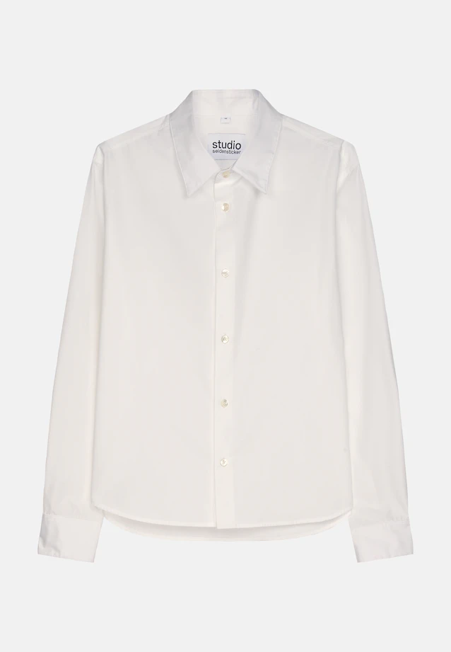 Regular Shirt Uni in White |  Seidensticker Onlineshop