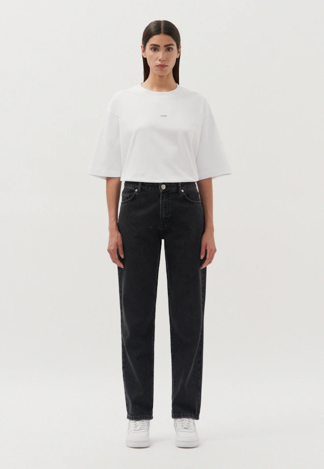 Regular 5-Pocket Denim Uni in Schwarz |  Seidensticker Onlineshop