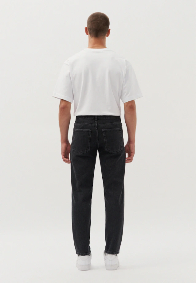Regular 5-Pocket Denim Uni in Schwarz |  Seidensticker Onlineshop