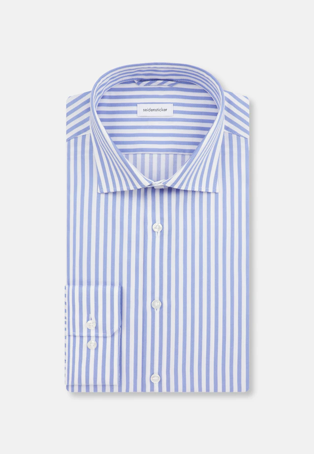Comfort Business shirt Stripes in Light Blue |  Seidensticker Onlineshop