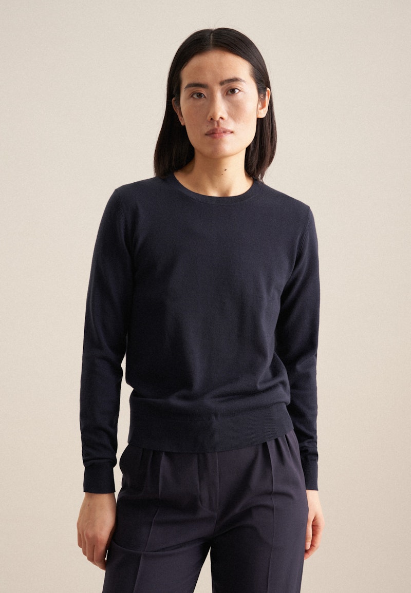 Rundhals Pullover Regular