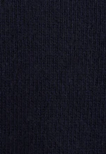 Kragen Strick-Jacke  , Uni in Dunkelblau |  Seidensticker Onlineshop