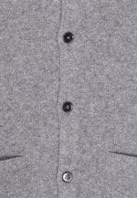 Regular Strick-Jacke Uni in Grau |  Seidensticker Onlineshop