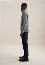 Regular Strick-Jacke Uni in Grau |  Seidensticker Onlineshop