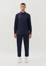Regular Chemise Uni in Bleu Foncé |  Seidensticker Onlineshop