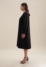 Grande taille Crew Neck Dress in Black |  Seidensticker Onlineshop