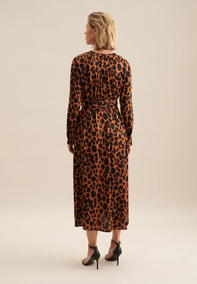 Dress Print in Brown |  Seidensticker Onlineshop