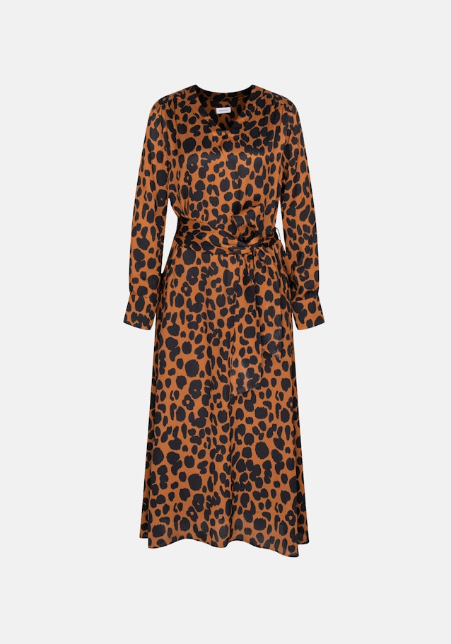 Kleid Druck in Braun | Seidensticker Onlineshop
