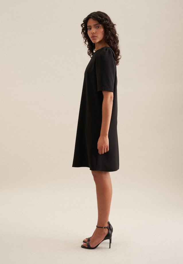 Robe Regular Manche Courte in Noir |  Seidensticker Onlineshop