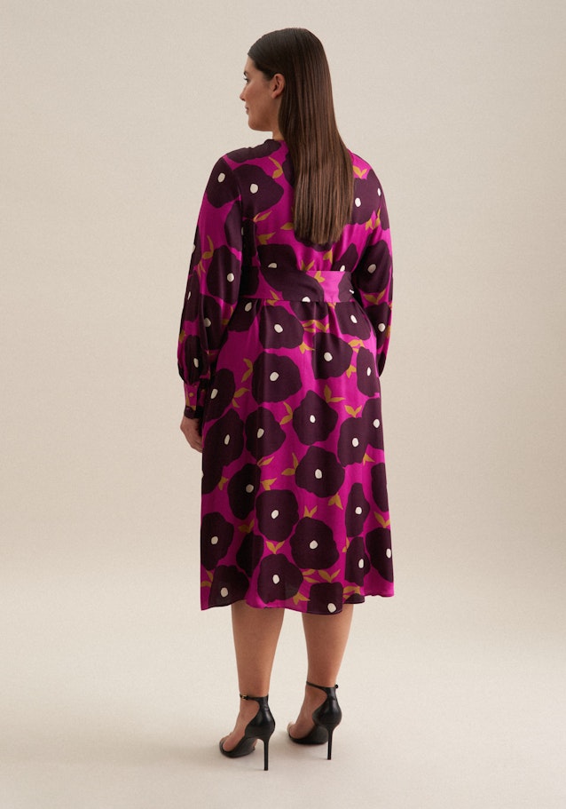 Kleid Druck in Lila | Seidensticker Onlineshop