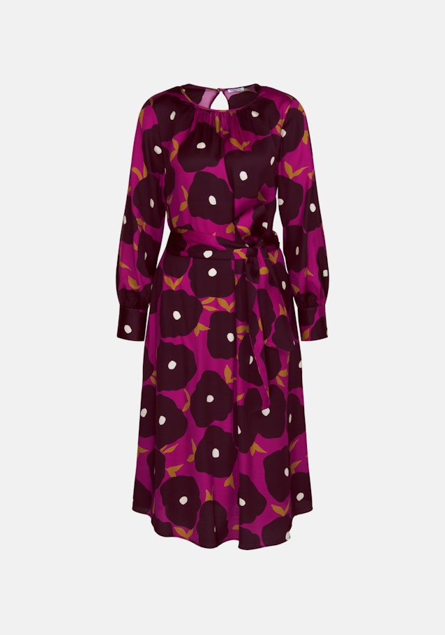 Kleid Druck in Lila | Seidensticker Onlineshop