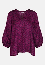 Crew Neck Shirt Blouse in Purple |  Seidensticker Onlineshop