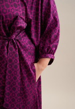 Grande taille Crew Neck Dress in Purple |  Seidensticker Onlineshop