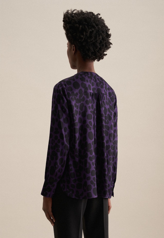 Satin Shirt in Purple |  Seidensticker Onlineshop