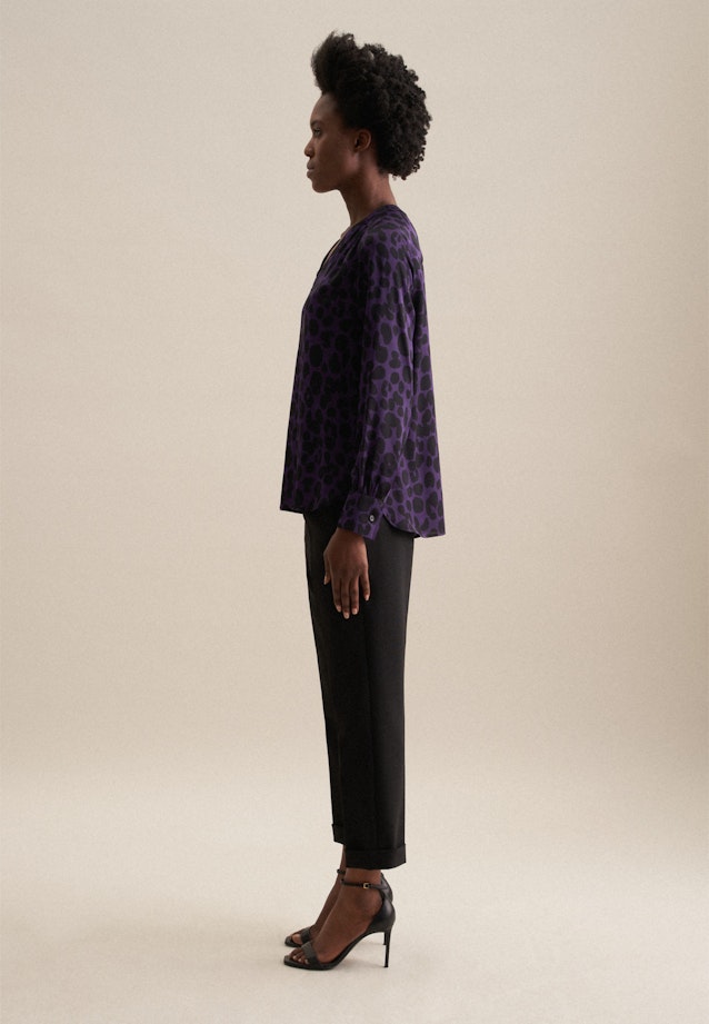 Satin Shirt in Purple |  Seidensticker Onlineshop