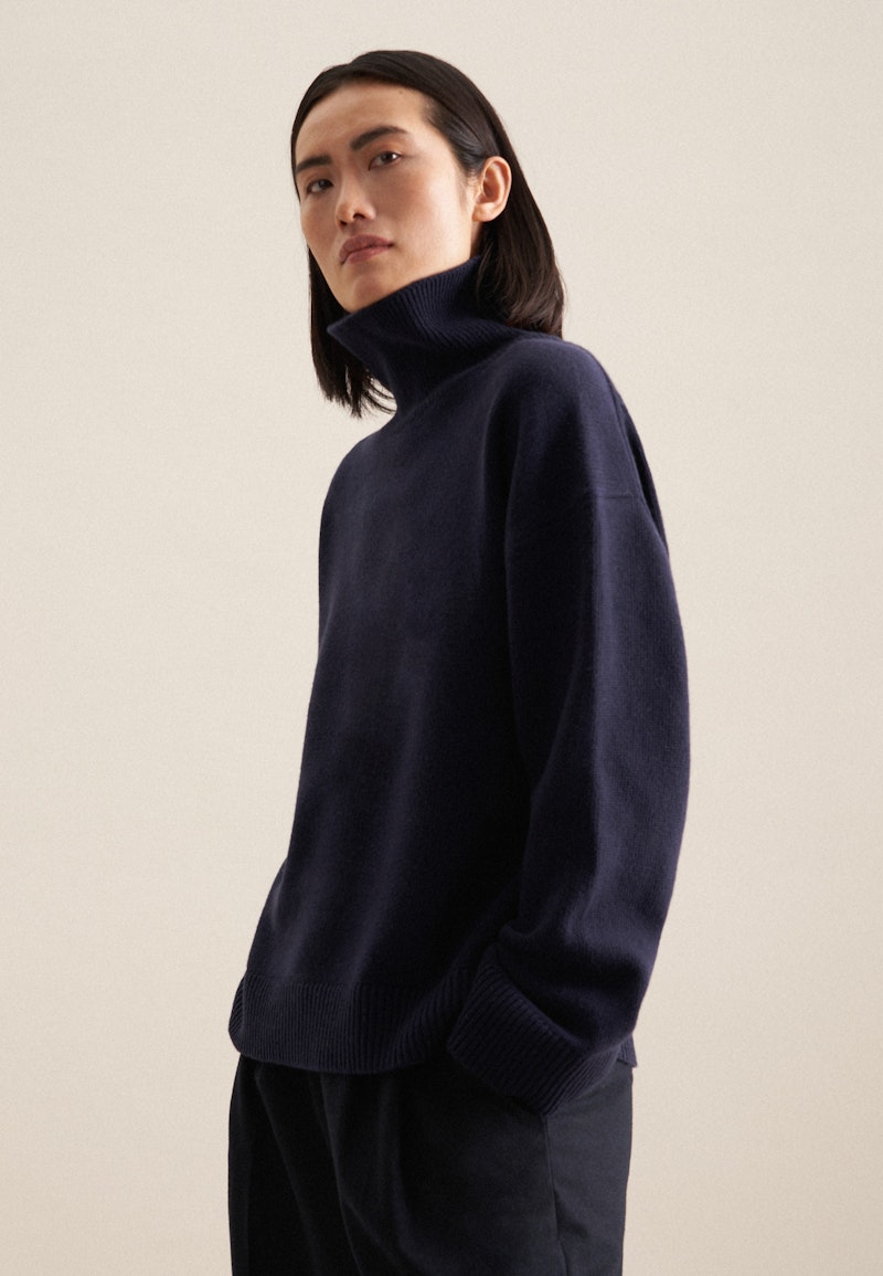 Polo neck Pullover