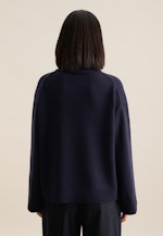 Rollkragen Pullover Oversized in Dunkelblau |  Seidensticker Onlineshop