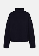 Polo neck Pullover in Dark Blue |  Seidensticker Onlineshop